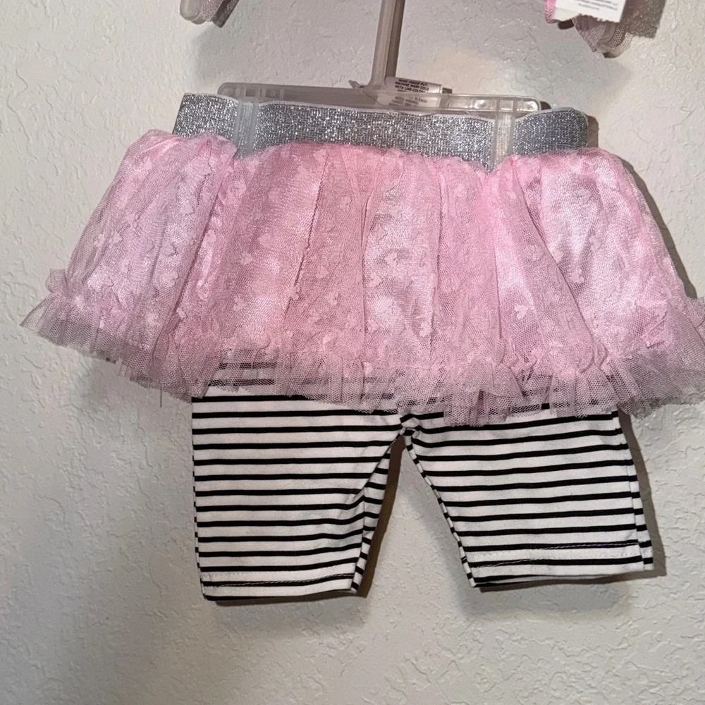 Princess in Training Pink and White‎ Kids Matching Set